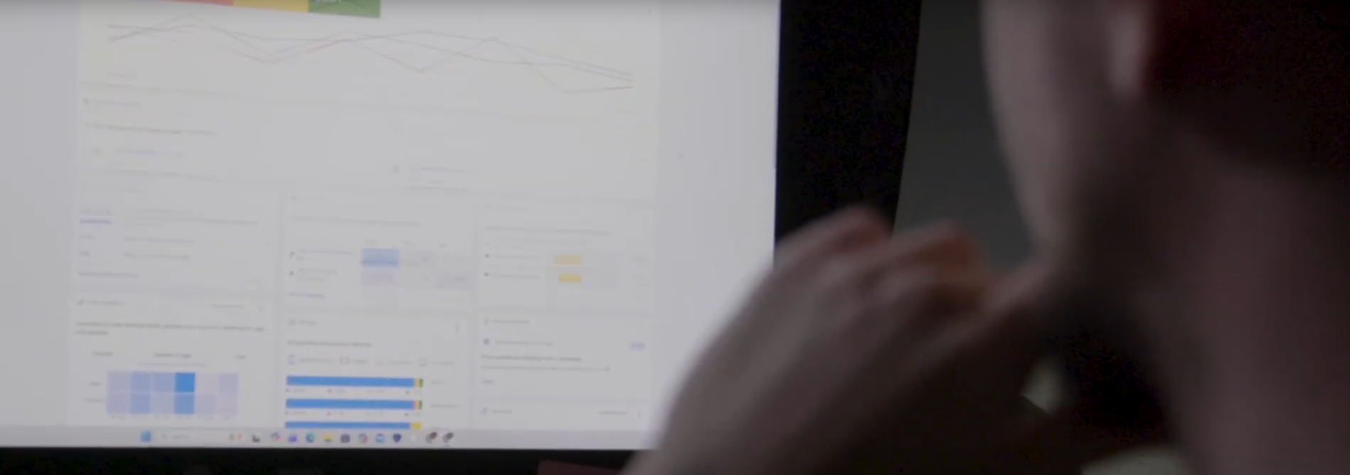 Google Ads dashboard showing campaign analytics and conversion data